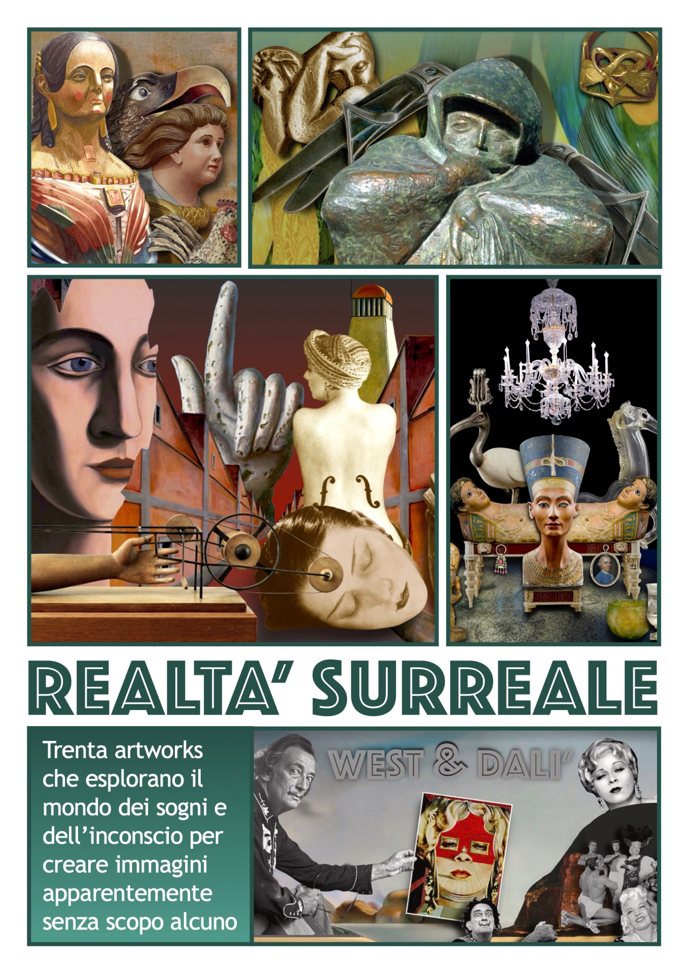 Il Surrealismo è un movimento artistico ispirato dai sogni e dalle manifestazioni dell'inconscio, che associa immagini senza uno scopo predeterminato. Come in questi 30 artworks.