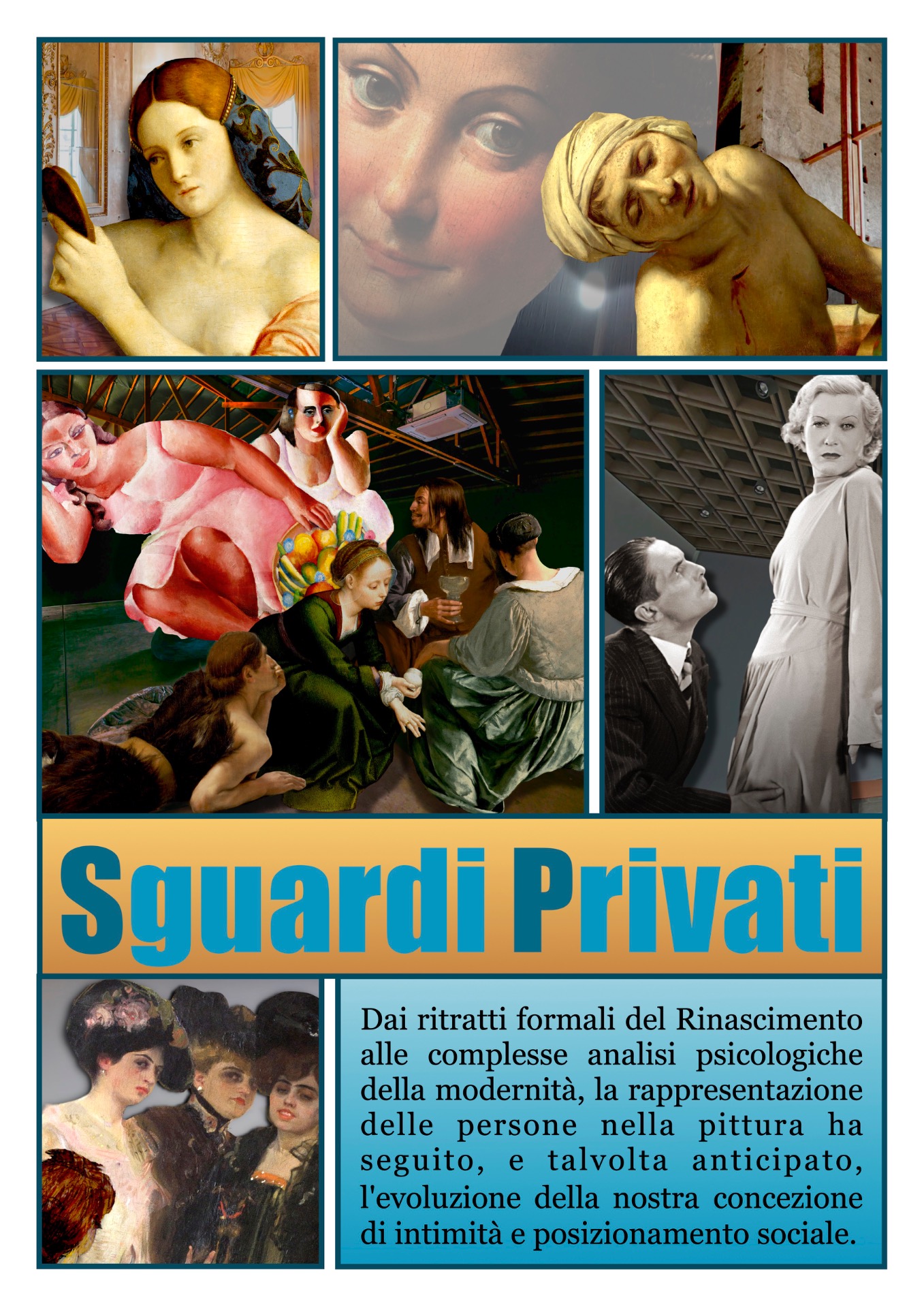 Da secoli, i pittori hanno dipinto non solo grandi eventi, ma l'universo intimo delle persone, fissando sulla tela la varietà dei rapporti umani, evidenziati dagli sguardi dei personaggi ritratti. Ecco 25 artworks come esempio.