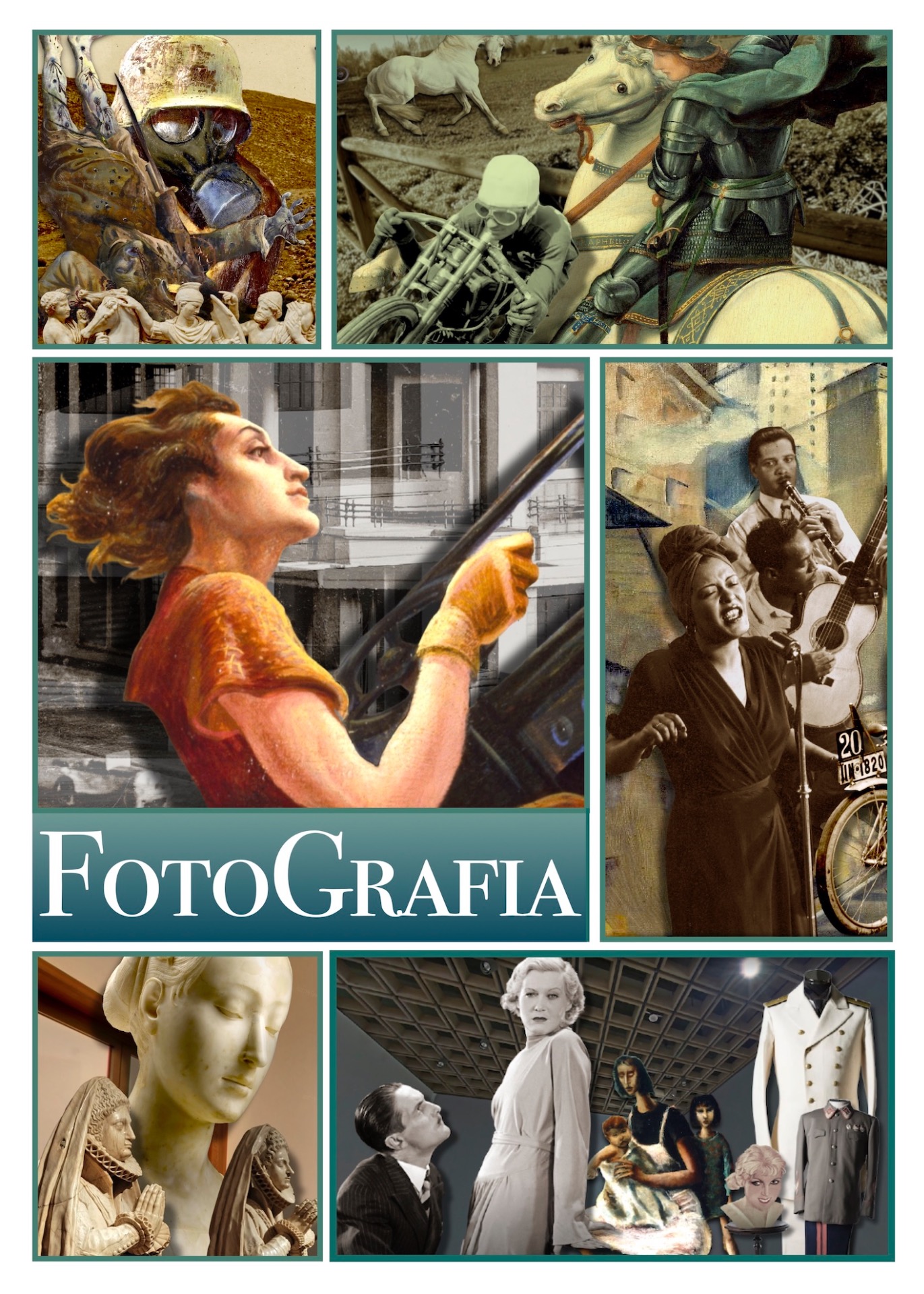 Il fotoritocco trasforma la foto in un quadro virtuale, mentre la pittura digitale usa filtri che mimano le tecniche fotografiche. Questa commistione tra le due tecniche in 20 artworks originali.