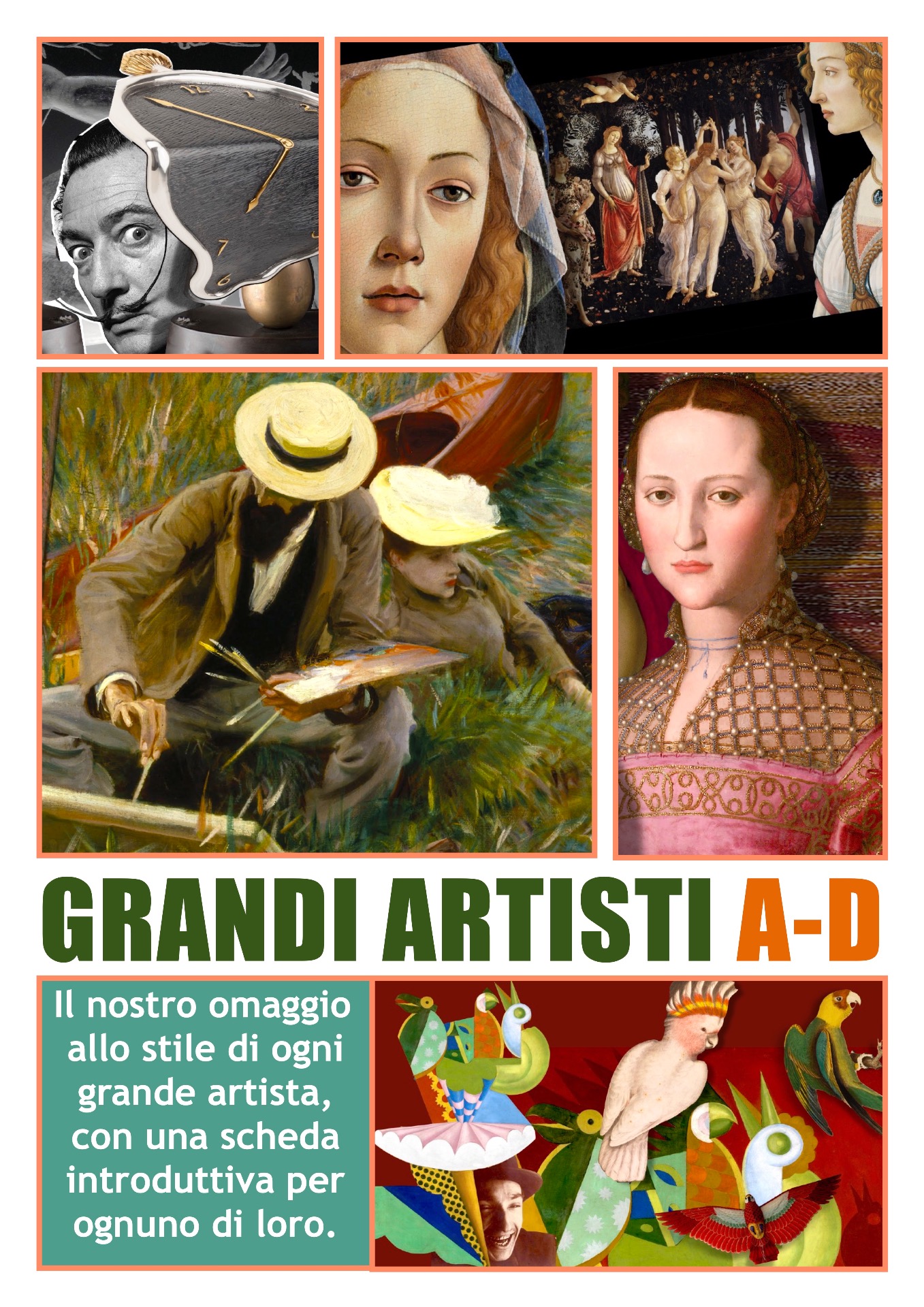 Prima parte del nostro omaggio allo stile di alcuni grandi artisti della Storia, con 29 originali collage digitali che si propongono di esaltare il loro stile con uno sguardo moderno.