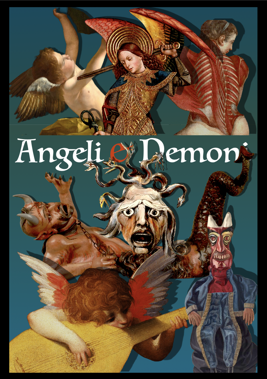 L'eterno conflitto tra angeli e demoni; l'archetipo universale della lotta tra la Luce e l'Ombra. In 10 artworks inediti.